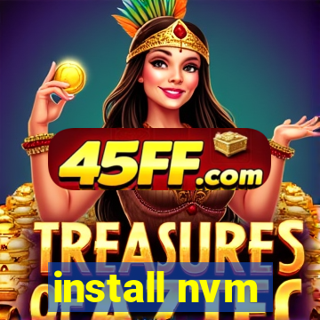 install nvm